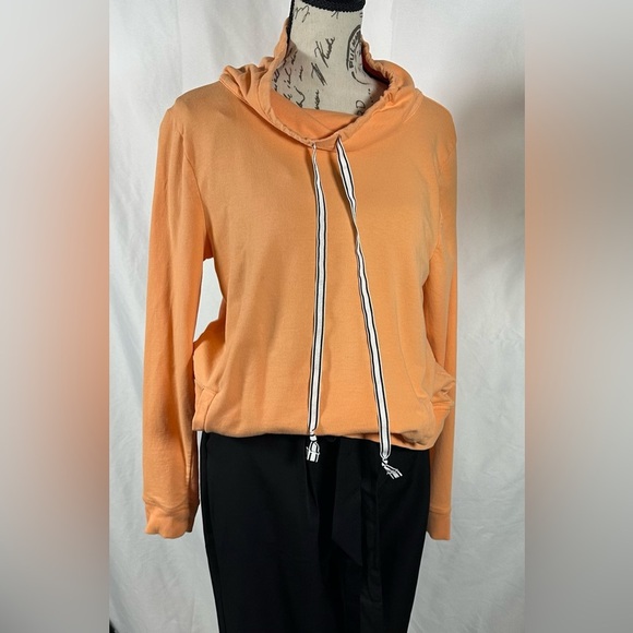 Talbots Orange Cowl Neck Sweater - Picture 2 of 11